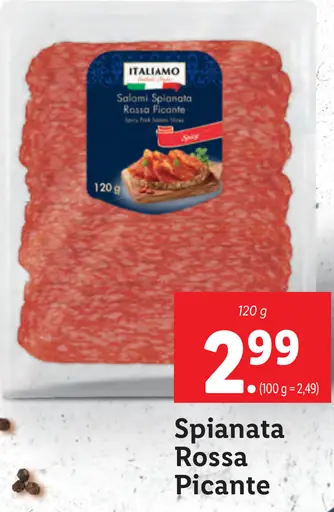 Italiano Spianata Rossa Picante