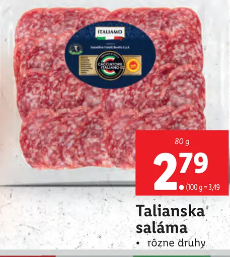 Italiano Talianska saláma