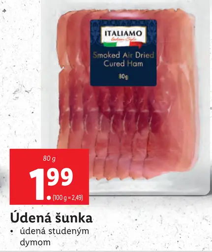 Italiamo Smoked Air Dried Cured Ham