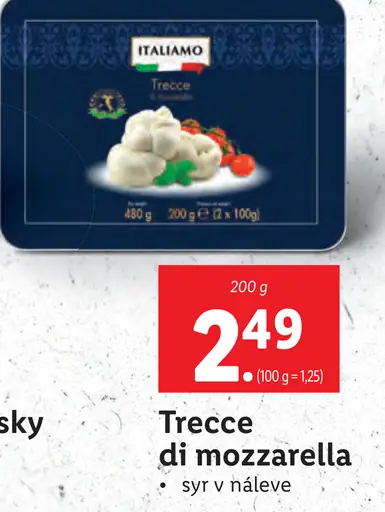 Italiamo Treccia di mozzarella
