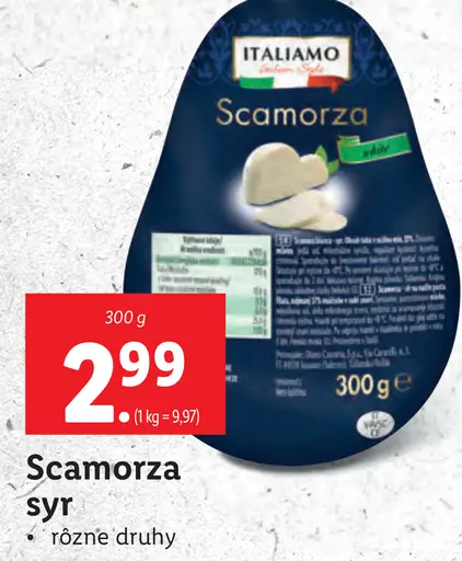 Italiamo Scamorza syr