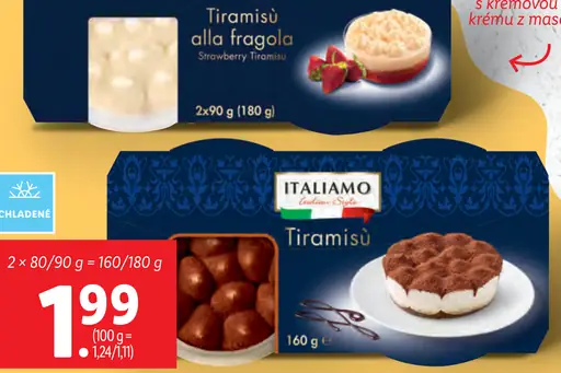 Italiamo Tiramisu alla fragola