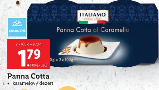 Italiamo Panna Cotta al Caramello