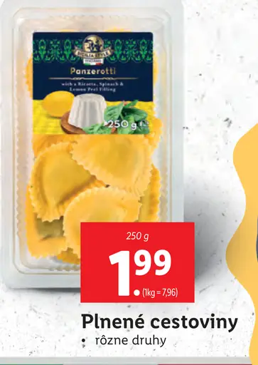 Italiamo Plnené cestoviny