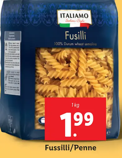Italiamo Fussilli/Penne