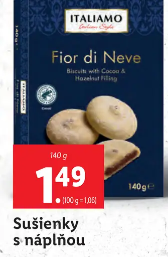 Italiamo Sušienky s náplňou