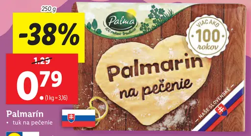 Palmarin na pečenie