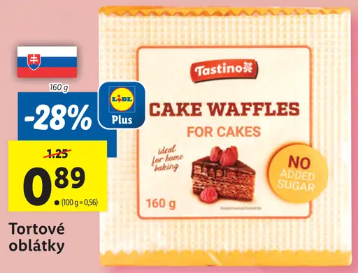 Tastino Tortové oblátky