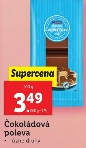 Čokoládová poleva