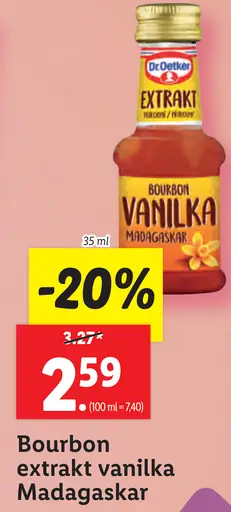 Bourbon extrakt vanilka Madagaskar