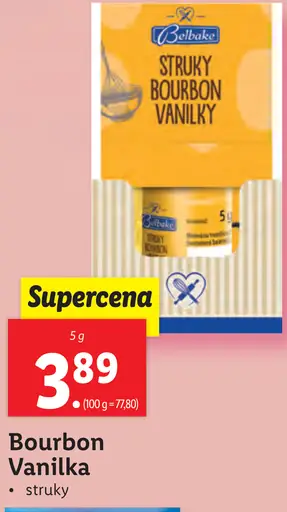 Bourbon Vanilka struky