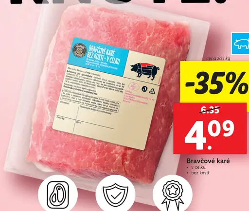 Bravčové stehno bez kosti