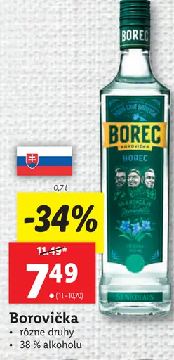 Borovička Borec