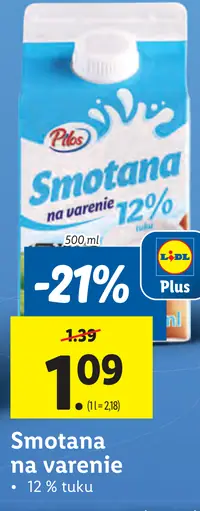 Pilos Smotana na varenie