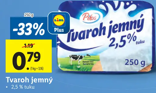 Pilos Tvaroh jemný