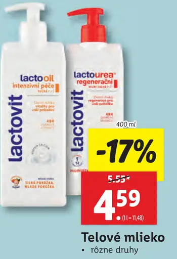 Lactovit Telové mlieko