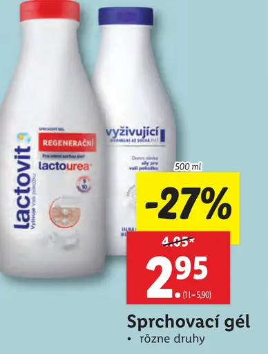 Lactovit Sprchovací gél