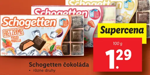 Schogetten Čokoláda