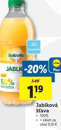 Solevita Jablková šťava