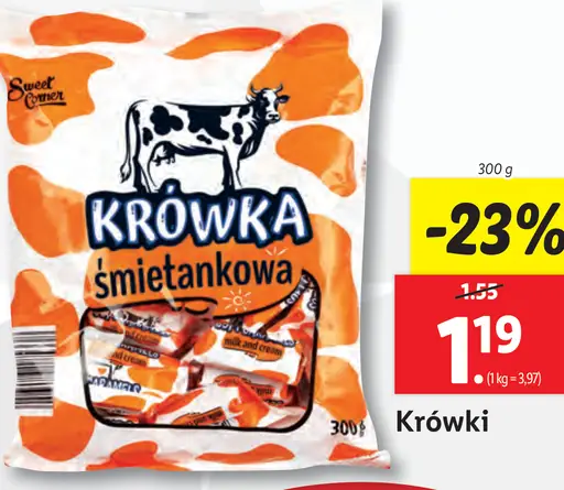 Sweet Corner Krówki mäkké karamelové cukríky