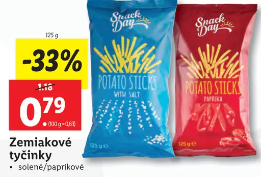 Snack Day Potato Sticks