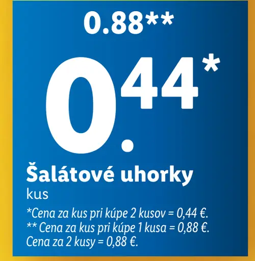Šalátové uhorky