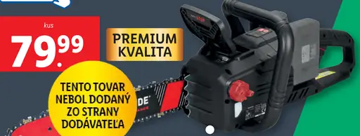 Parkside aku reťazová píla 40 V