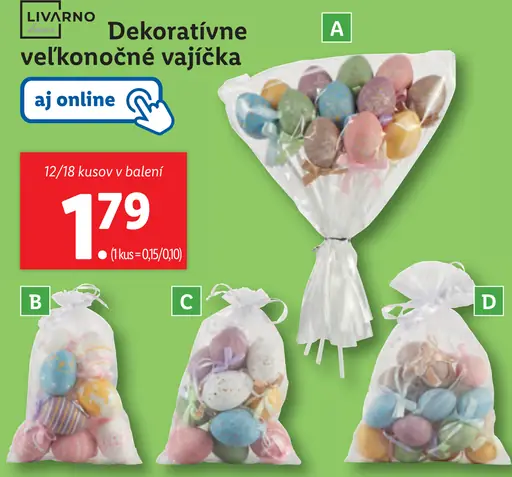 Veľkonočná LED dekorácia