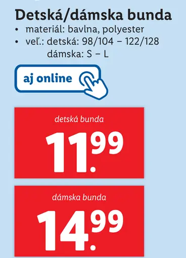 Lupilu Detská bunda