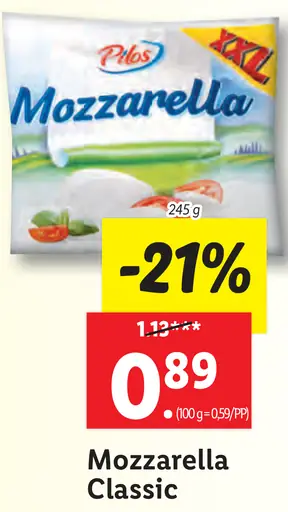 Pilos Mozzarella Classic