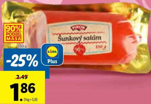 Pikok Šunková saláma