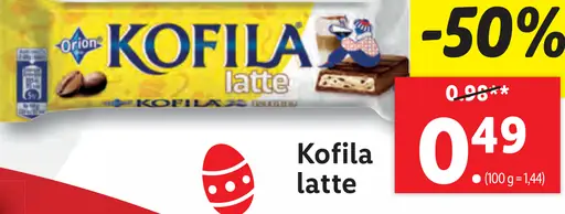 Orion Kofila latte
