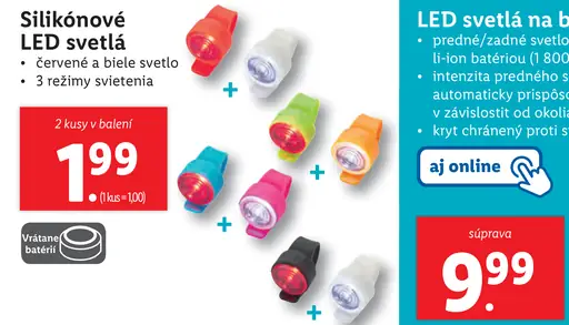 Siliconové LED svetlá