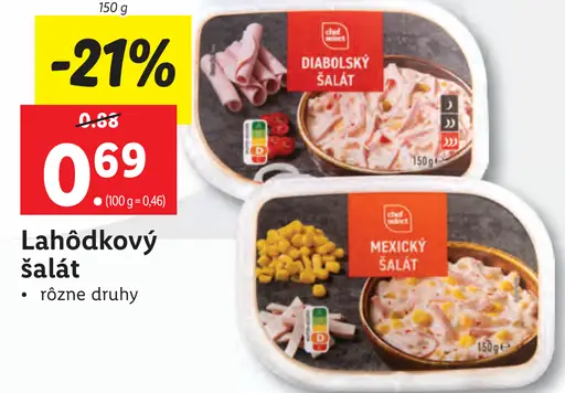Lahôdkový šalát
