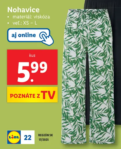 Esmara nohavice