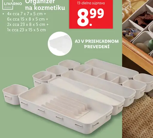 Livarno Organizér na kozmetiku