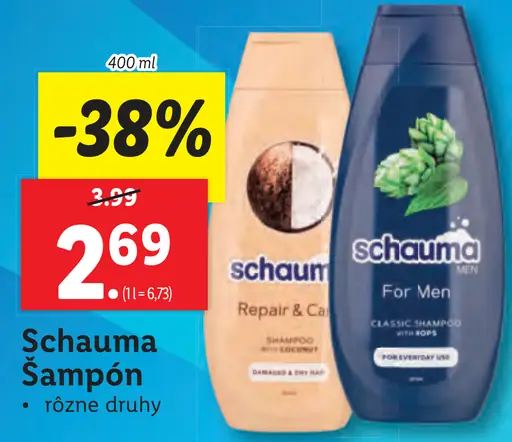 Schauma šampón