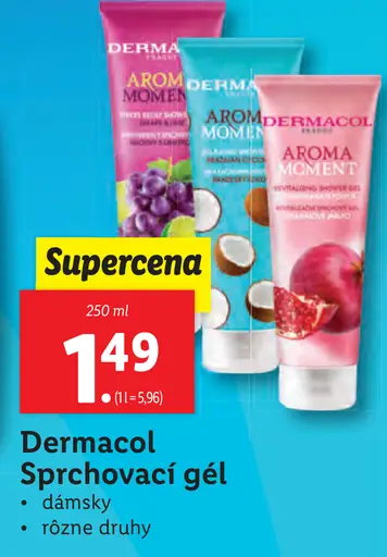 Dermacol sprchovací gél