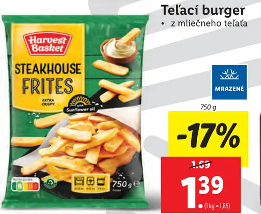 Harvest Basket Steakové hranolčeky