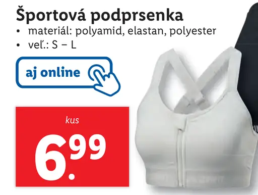 Crivit športová podprsenka