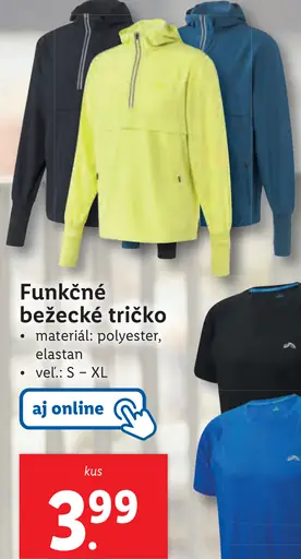Crivit Funkčné bežecké tričko