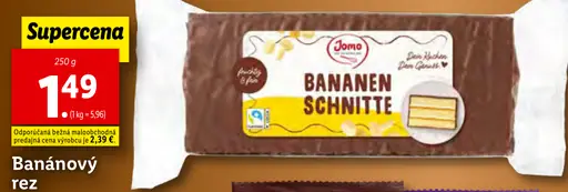 Joma Banánový rez
