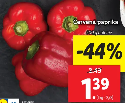 Červená paprika