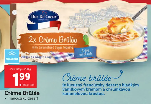 Duc De Coeur Crème Brulée