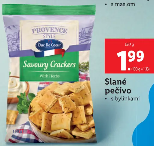 Duc De Coeur Savoury Crackers