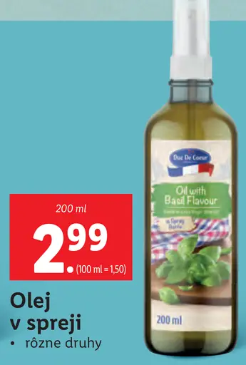 Olej v spreji