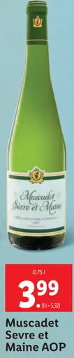 Muscadet Sevre et Maine AOP