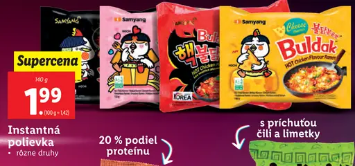 Samyang Instantná polievka