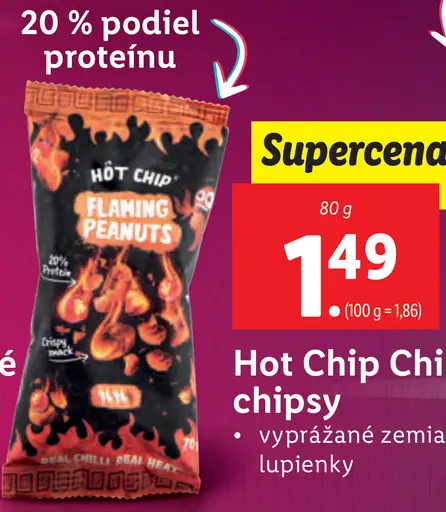 Hot Chip Chilli chipsy
