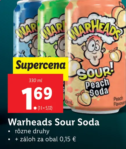 Warheads Sour Soda